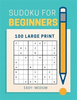 sudoku for beginner 100 large print easy medium like