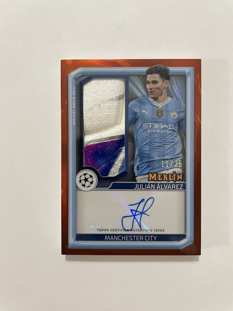 2023-24 Topps Merlin UEFA Match Ball Signature Julian 2023-24 Topps Merlin UEFA Match Ball Signature Julian