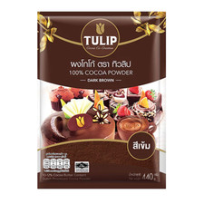 440g Cocoa Powder Dark Brown Colour Drinks Bakery Cake Beverage Tulip