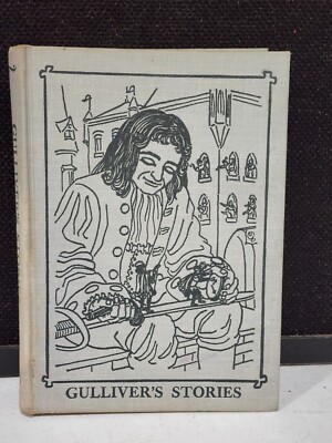 Vintage 1960 Gulliver's Stories Hardback Book Edward Dolch Garrard Press