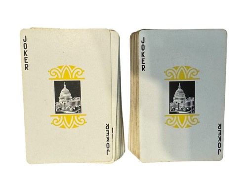 Vintage Onze Card Game Deck Congress Playing Cards Cel-U-Tone Finish - 第 7/8 張圖片