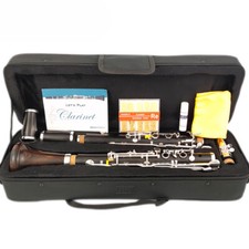 Oehler System Clarinet G Tune Ebony Turkish Silver Plated Keys M203