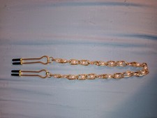 Nipple Clamps Clip With Chain   BDSM Bondage Sex Toy Play Female
