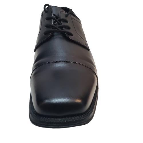 Alfani Men's Quincy Cap Toe Oxfords Shoes 12W Black MSRP New - Picture 2 of 6