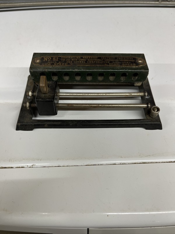 Lionel No 81 Rheostat