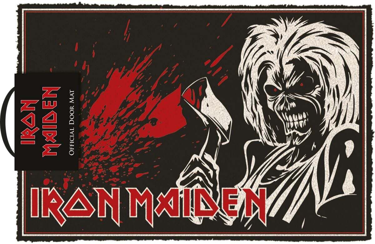 Унисекс-костюм Iron Maiden Fußmatte Run to the hills многоцветного стандарта