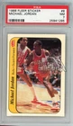 Michael Jordan 1986-87 Fleer Basketball Sticker Rookie Card #8 PSA 7 (295)