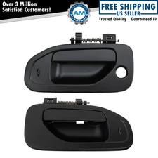 Left and Right Exterior Door Handle Set Drivers Side for Chevrolet Nissan