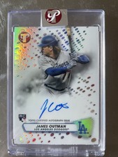 2023 Topps Pristine - Pristine Autographs James Outman #PA-JO (AU, RC)