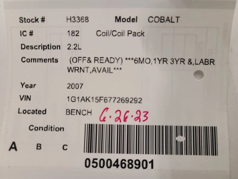 Coil/Ignitor Fits 10-17 EQUINOX 1731117 - Image 3 of 4