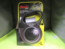 Flexi 16-FT 5 m RETRACTABLE DOG LEASH TAPE L Large 50 kg / 110 lbs max Hl7C