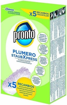 Pronto StaubXpress Nachfüllpack 5er Pack Staubfänger Refill Ersatz Tücher