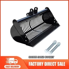 Skeleton 800mm Soil Sieving Screening sand Bucket for Mini Excavator Attachment
