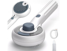 Cat Steam Brush, 3-In-1 Self-Cleaning Pet Grooming Tool with Water Spray