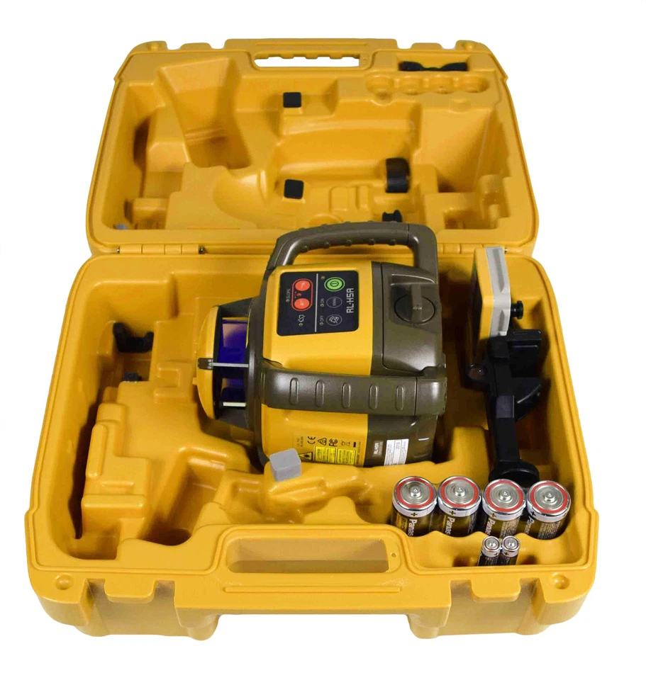 Láser de grado rotativo autonivelante Topcon RL-H5A, 1030652-01 Trípode Topcon Foto 3 de 4