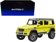 Mercedes Benz G500 4X4 2 Electric Beam/ Yellow 1/18 Model Car by Autoart h2 Me
