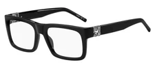 NEW Hugo HB HG1257 Eyeglasses 0807 BLACK 100% AUTHENTIC