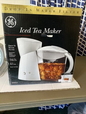 General Electric GE Iced Tea Maker 106824 White, 2 Quart