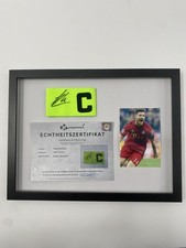 Kapitänsbinde Xabi Alonso signiert im Rahmen Bayern München Autogramm COA