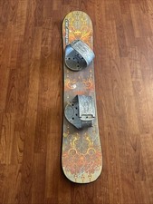 ESP 110 cm Freeride Snowboard - Adjustable Bindings - For Beginners and Experien