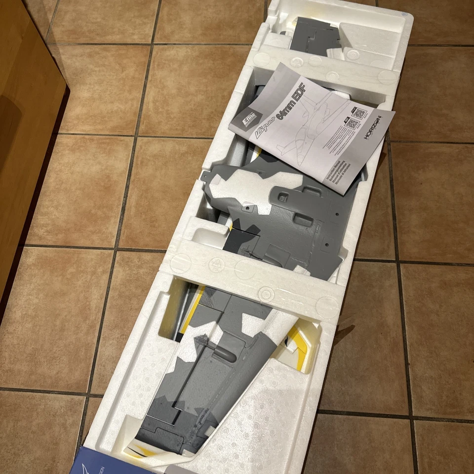 E-flite RC Flugzeug Viper 64mm EDF Impeller Jet BNF Basic AS3X, SAFE - Bild 3 von 4