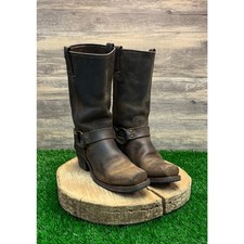 Frye Women - Size 9M - Brown Harness Square T...