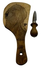 Rustic Arte Legno Charcuterie Board & Fama Mankato Knife Both Made In Italy