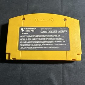 Donkey Kong 64 (Nintendo 64 N64) Yellow Game Cartridge Only - Tested & Working