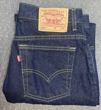 Vintage Levi's 550 Women's Size 14 MIS Dark Blue "fit like 32x31"