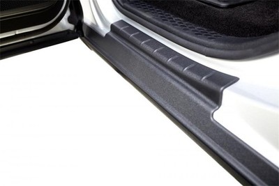Bushwacker 14089 Trail Armor Rocker Panel - Black 4-Piece Set