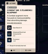 🔥 ARC RAIDERS 🔥 COMBAT MK.3 FLANKING BLUEPRINT- USA SELLER