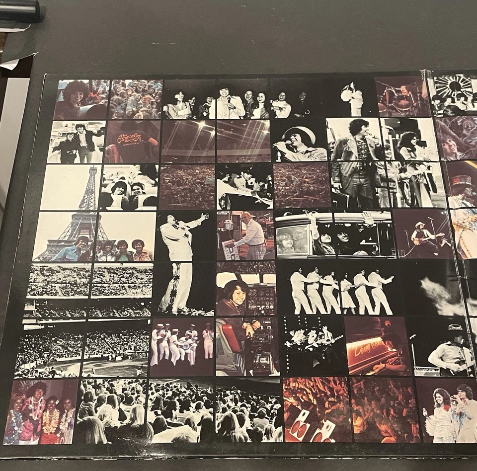 1975 The Osmonds Around The World Live In Concert 2 Record Set Vinyl 12" LP Foto 3 de 4
