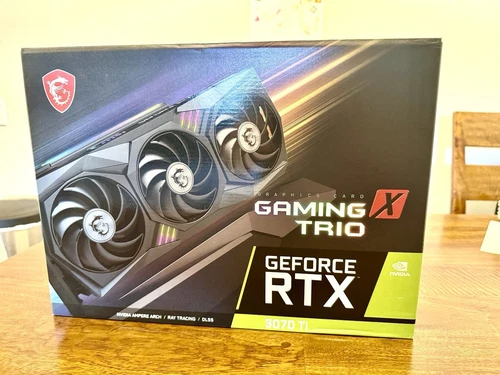 MSI GeForce RTX 3070 Ti GAMING X TRIO 8GB GDDR6X Graphics Card