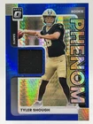 2025 Donruss Optic Tyler Shough Blue Hyper (RAW)