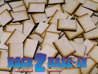 MDF 3mm Wooden Square Shapes Various Sizes & Amounts Custom Cut