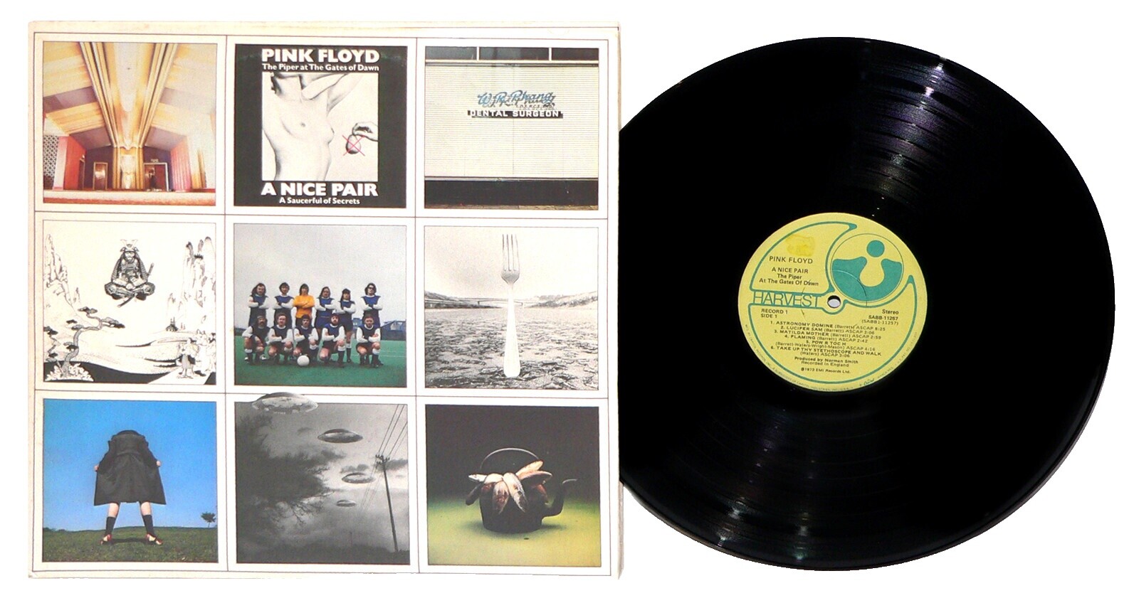 Pink Floyd A Nice Pair レコード Pink Floyd A Nice Pair Vinyl Records LP USA 1973 Censored