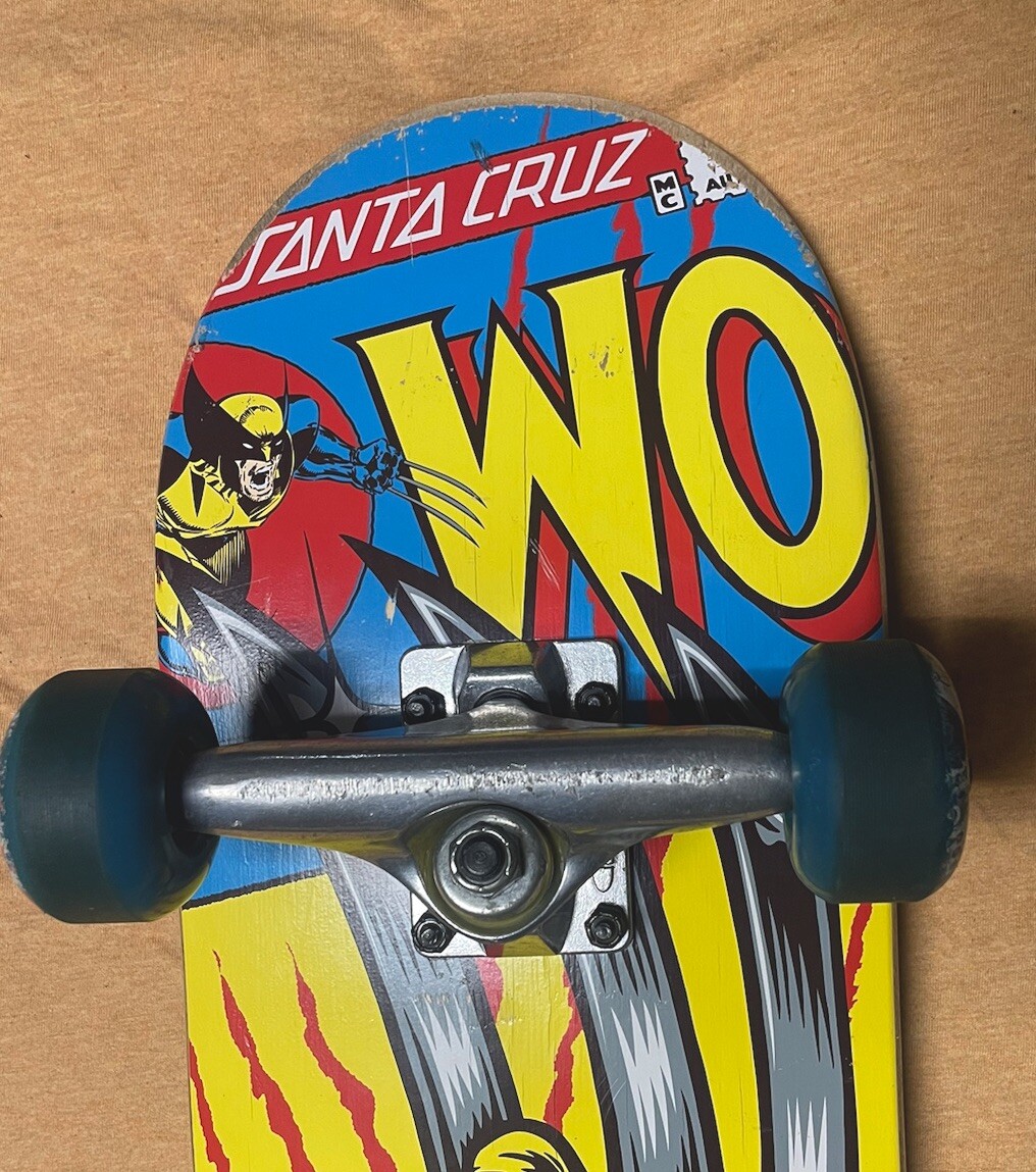 サンタクルーズ santa cruz × marvel ウルヴァリン Santa Cruz Marvel Cruiser Skateboard Marvel Wolverine | eBay