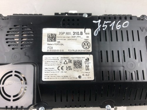 Volkswagen T-Roc 2022 Cluster Screen Speedometer Gauges Digital 2GP920310B - Picture 14 of 18