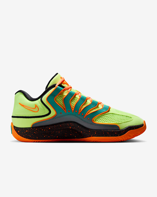 New Nike KD 18 EP Basketball Shoes - Clear Jade/ Liquid Lime