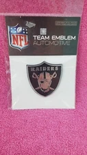 Team Promark - NFL Las Vegas Raiders Plastic Chrome Auto Emblem (NEW)