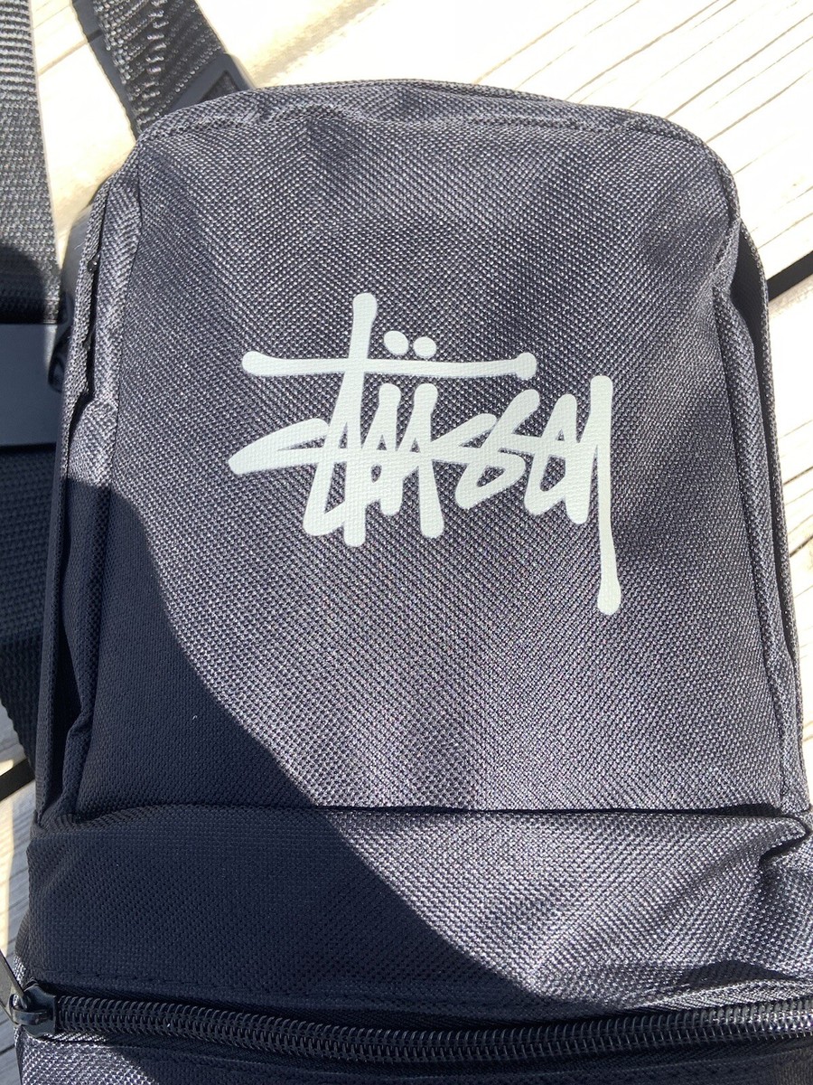 Stussy スリングバッグ STUSSY Sling Backpack Single Strap Backpack Black smart