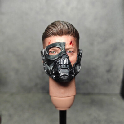 Action Figure Accessory Darth Vader Battle Damage Mask 1/6 Star Wars (No Head)