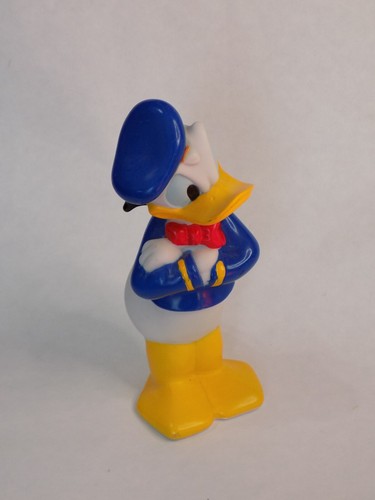 Disney DONALD DUCK 6" Angry Figure PVC Bath Toy Vintage 1985 VGC - Picture 5 of 5