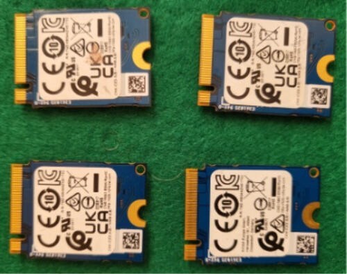 KIOXIA Toshiba SSD KBG40ZNS512G 512GB PCIe3.0x4 NVMe M.2 2230 Solid State Drive - Afbeelding 4 van 6