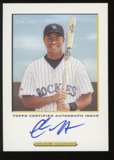 2005 Topps Turkey Red Auto White /200 Chris Nelson #TRA-CN Rookie Auto RC