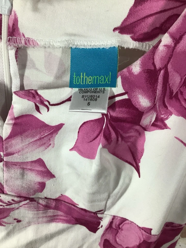 Vintage Y2K tothemax! Floral Dress Size 5 - Image 2 of 4