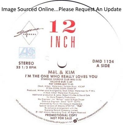 MEL & KIM I'm The One Who Really Loves You (1987 U.S. 5 Track Promo 12inch)