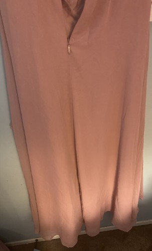 Azazie Bridesmaid Dress Style Daleyza Color Dusty Rose Junior Size 12 - Picture 6 of 10