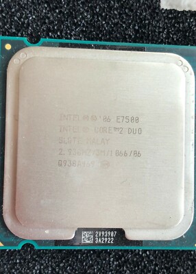 Intel Core Duo CPU E7500 SLGTE 3Mb 1066 LGA 775