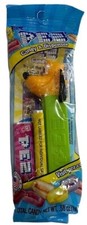 PEZ PLUTO DISNEY GREEN STEM MICKEY MOUSE NEW FACTORY PACKAGED